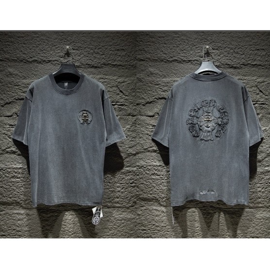 ป้ายโลหะเกือกม้าสติกเกอร์ผ้าล้างเสื้อยืดแขนสั้น