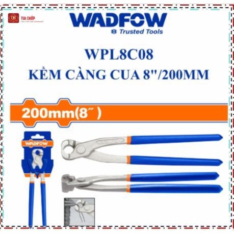 WADFOW TOOLSคีมปู 8 ", 9 , 10 , 12 , WPL8C08 , WPL8C09 , WPL8C10 , WPL8C12