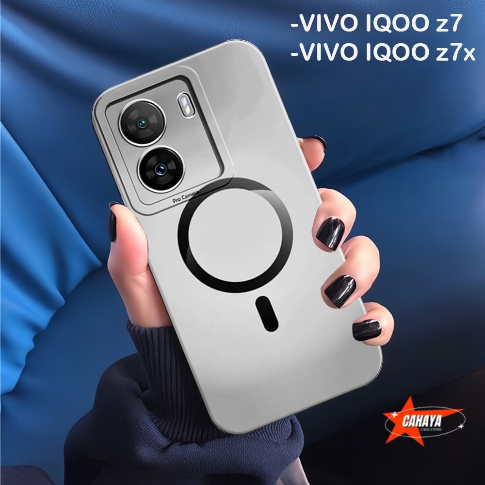 เคส Vivo IQOO Z7 5G - IQOO Z7X 5G Softcase Procamera - Silicone Hape - เคส Hp - ALL TYPE