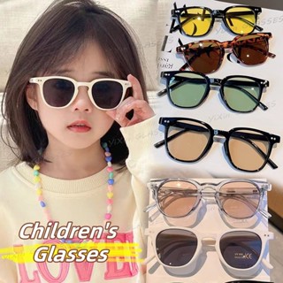 เกาหลีแฟชั่นเด็กน่ารักสแควร์แว่นตากันแดดเด็กดวงอาทิตย์เด็กหญ…