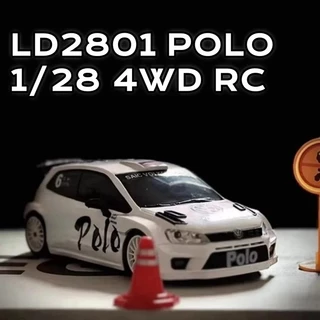 LDR/C 1/28 RTR 4WD RC Drift รถ Servo พวงมาลัย Full Proportional ควบคุม 4x4 รีโมทคอนโทรล Drift Polo รถของเล่นสําหรับชาย