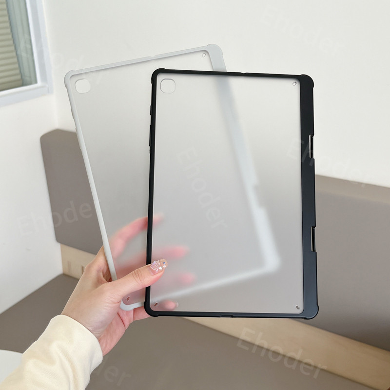 SAMSUNG สําหรับSamsung Galaxy Tab S10Lite S6 Lite S7 S8 S9 Plus 11 นิ้วS10 S9FE A9Plus S7FE S9FE TPUพร้อมผู้ถือปากกาสําหรับSamsung S6Lite S7Plus S8Plus S9Plus S9Plusกรณีอะคริลิคบาง