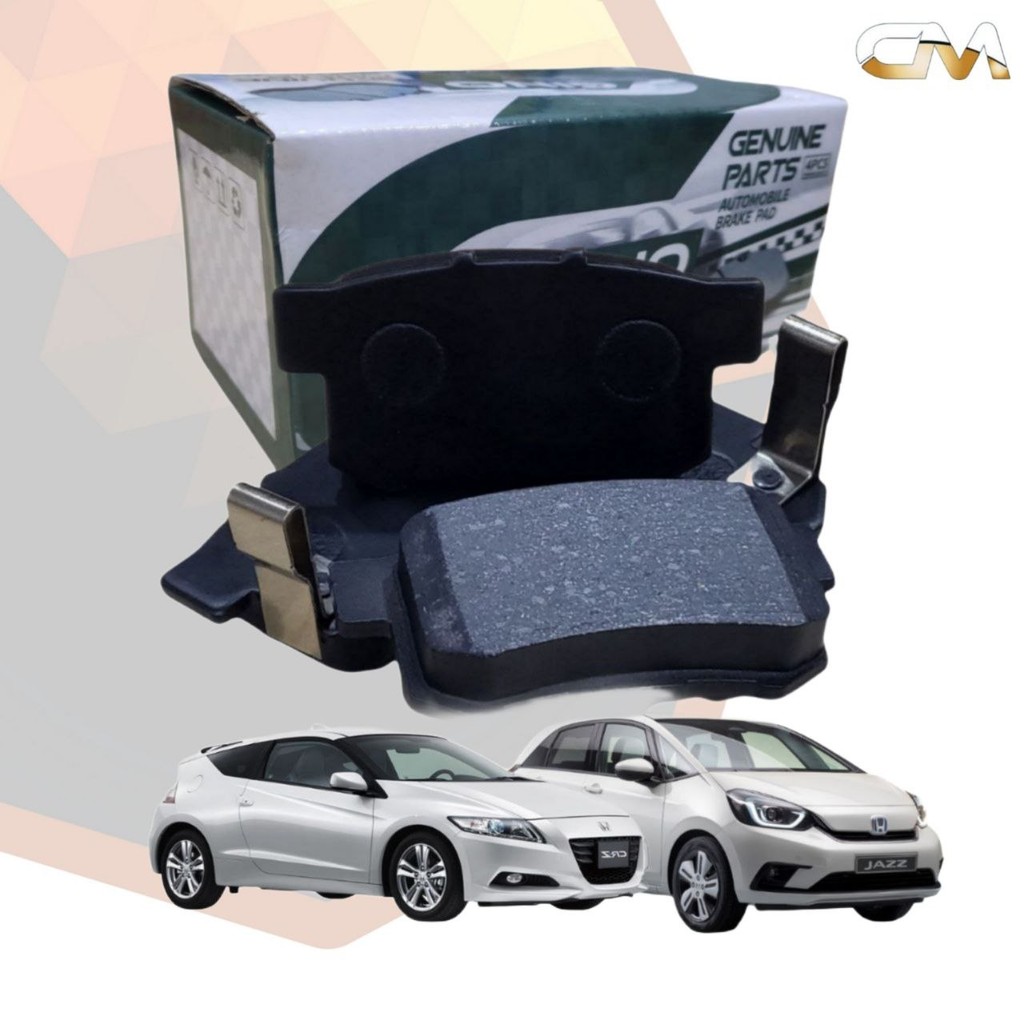 ผ้าเบรก GINO สําหรับ HONDA CRZ HYBIRD 2010-2014 / JAZZ CP1 HYBRID