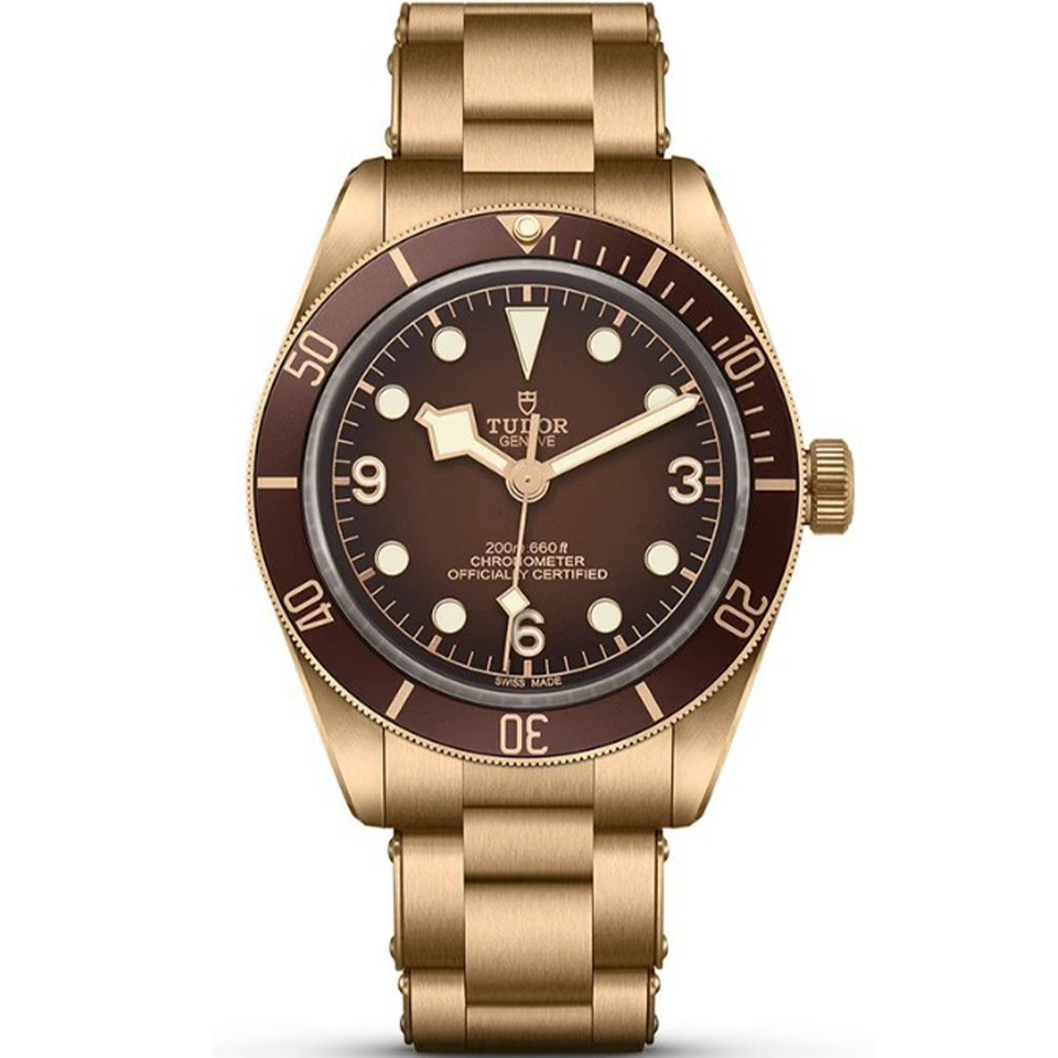 Tudor/tudor Tudor Tudor Series Bronze วัสดุนาฬิกากลไกอัตโนมัตินาฬิกาผู้ชาย M79012M-0001