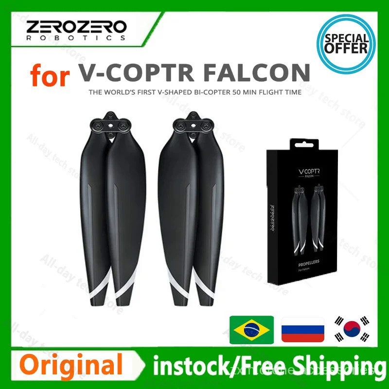 Zero Zero V Shaped Bi-Copter Drone ใบพัดเฉพาะสำหรับ V-Coptr Falcon 66DV