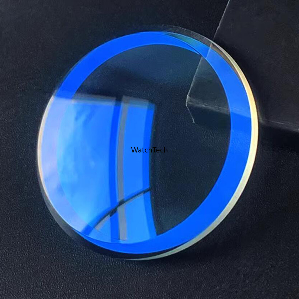 AR Blue Sapphire Double Dome นาฬิกากระจกคริสตัลสําหรับ Seiko SKX009 SKX007 SKX011 SKX171 SKX173 SKX1