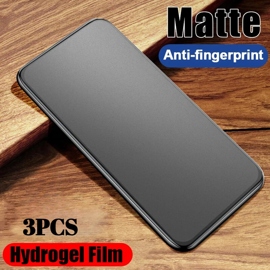 3PCS Matte HDฟิล์มสําหรับTecno Spark 9T 9 8T 8P 8C 8 7T 7P 7 6 5 4 India Pro Go Lite Frosted Hydroge