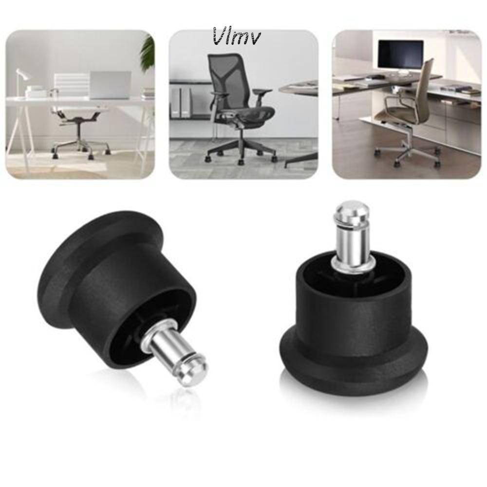Vlmv 5 ชิ้นล้อเฟอร์นิเจอร์, อินไลน์ไนลอนหมุนเก้าอี้ล้อฟุต, แบบพกพา Universal Anti Slip ล้อคงที่บ้าน/สํานักงาน