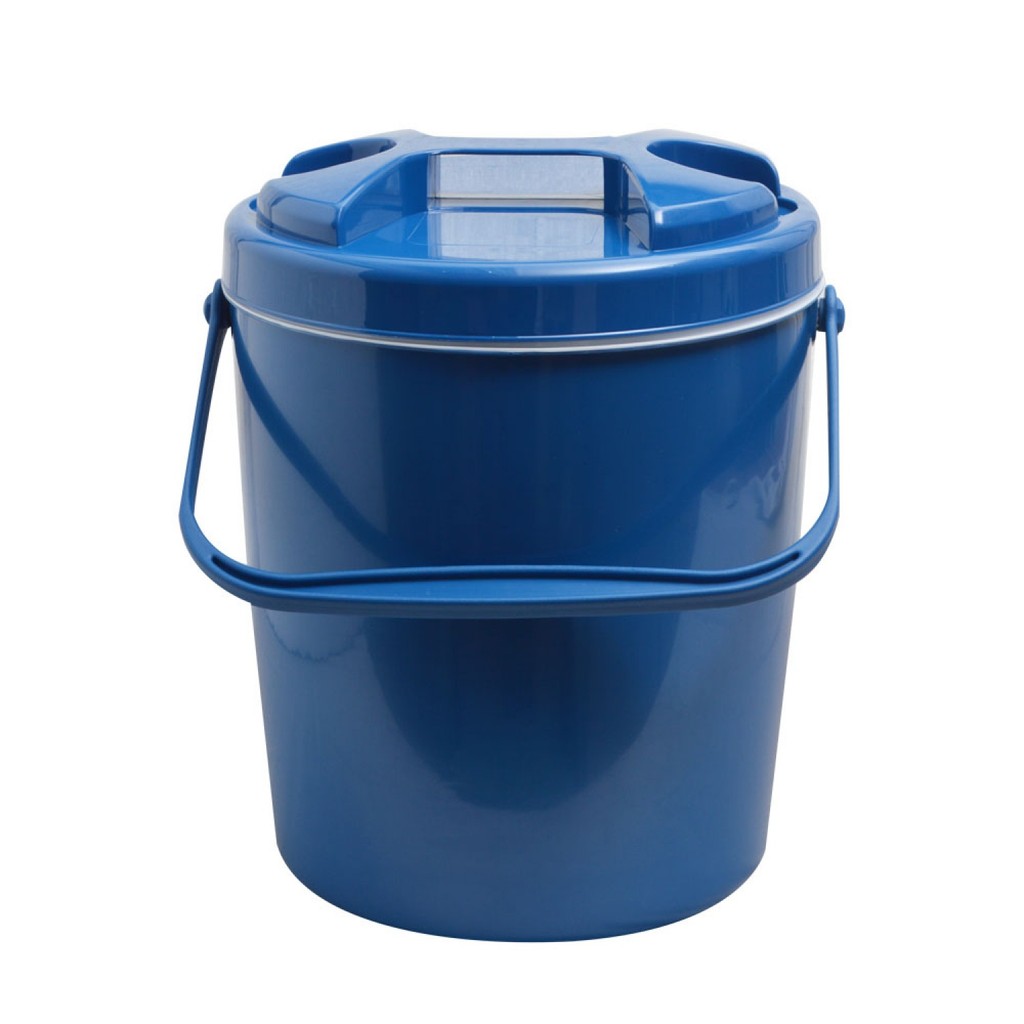 PJ168 RUENGWA กระติกน้ำ ขนาด 12 ลิตร พร้อมที่วางแก้ว สีน้ำเงิน