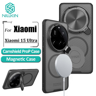 เคสแม่เหล็กใส Nillkin สําหรับ Xiaomi 15 Ultra เคสโทรศัพท์ฝาป…