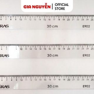 Eras ไม้บรรทัดนักเรียนโปร่งใส Gia Nguyen - Gia Nguyen