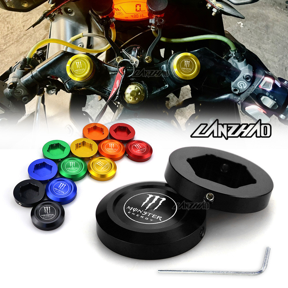 ฝาครอบโช๊คอัพหน้า CNC สําหรับ Motorstar z200s z200ii R15 Ninja400 z400