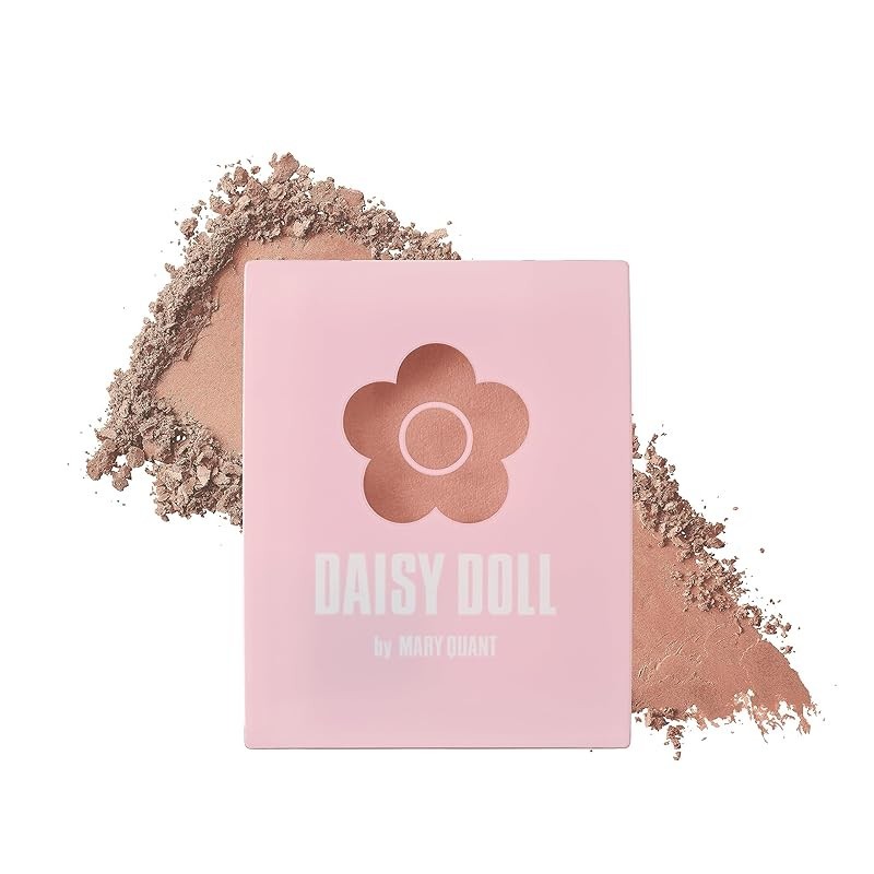 [Direct From Japan]DAISY DOLL by MARY QUANT Powder Blush O-02 Pop Pop Sweet Crush Brown Chocolate Cannule 8.3g Effortless finish powder blush that blends with the skin Blush, gloss, and blood color