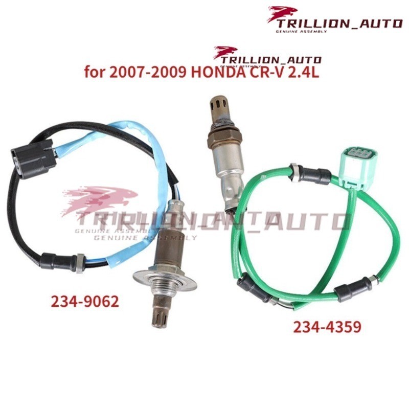 เซนเซอร์ออกซิเจน O2 สําหรับ Honda CR-V 2.4L I4 2007-2009 Upstream&Downstream O2 Sensor 234-9062 234-4359