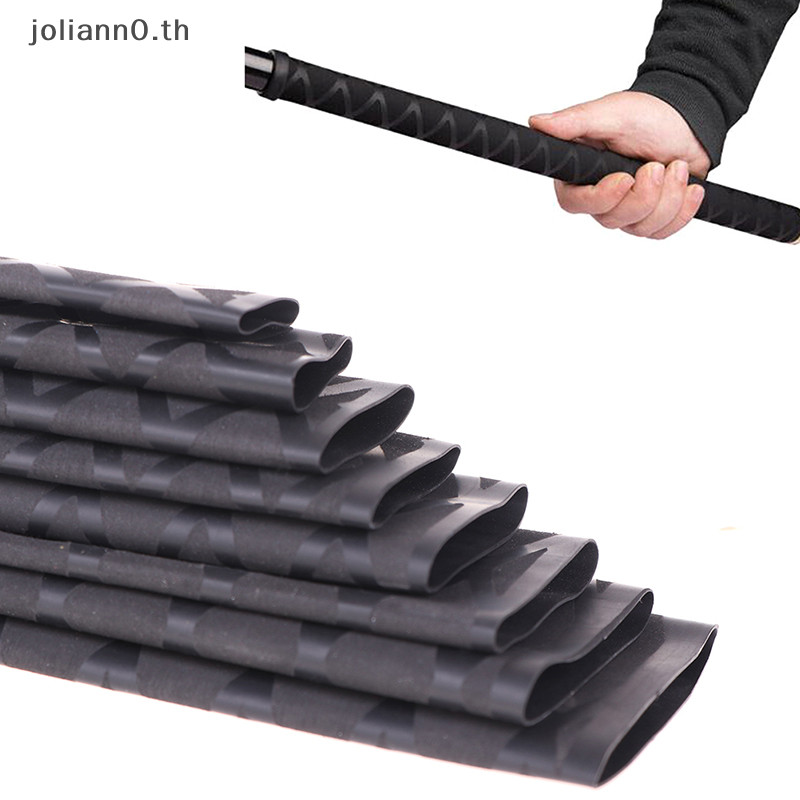Joliann0 ท่อหดความร้อนกันลื่นสําหรับคันเบ็ด/รถแทรกเตอร์/ด้ามจับ 1M 18-40mm th
