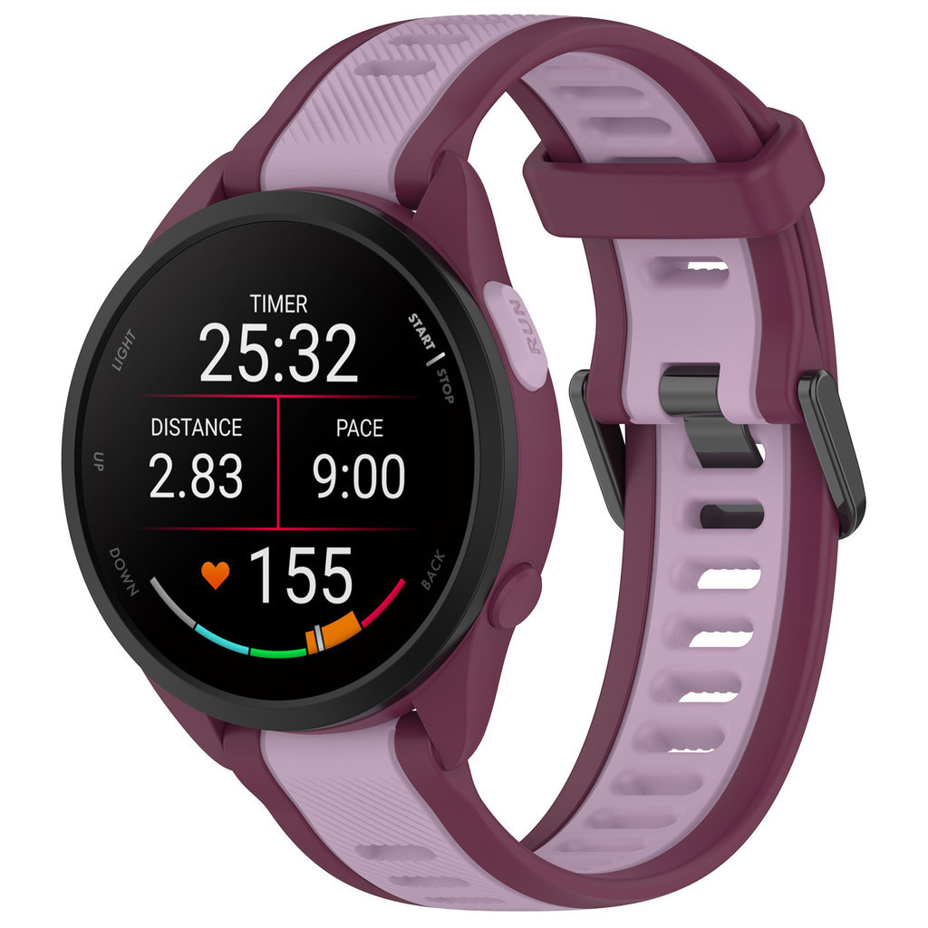 สายนาฬิกาข้อมือซิลิโคน 18 20 22 มม. แบบเปลี่ยน สําหรับสมาร์ทวอทช์ Garmin venu 3 3S 2 2S SQ 2 Music venu 2 Plus