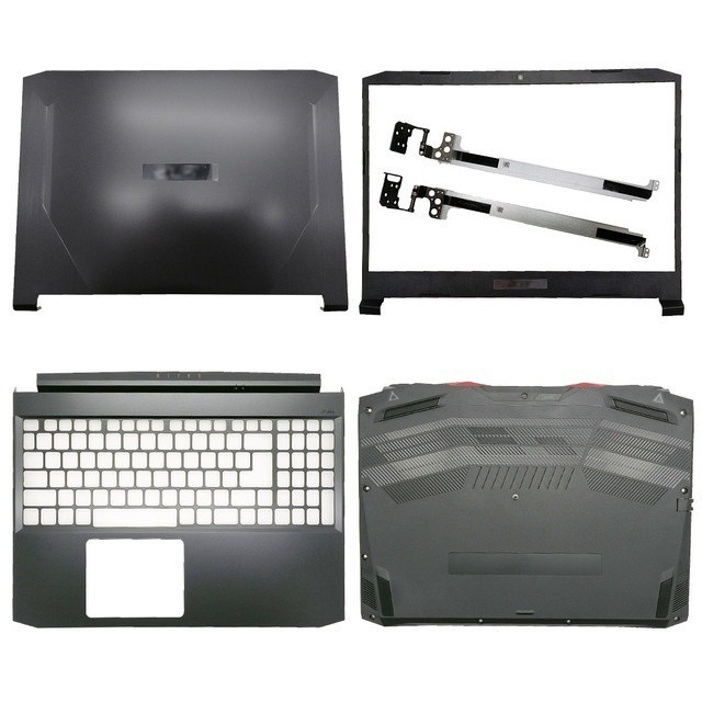 ใหม่ เคสแล็ปท็อป LCD ด้านหน้า บานพับ ที่วางฝ่ามือ เคสล่าง US DLYF สําหรับ Acer Nitro 5 AN515-55 AN515-43 AN515-50 AN515-54 N20C1