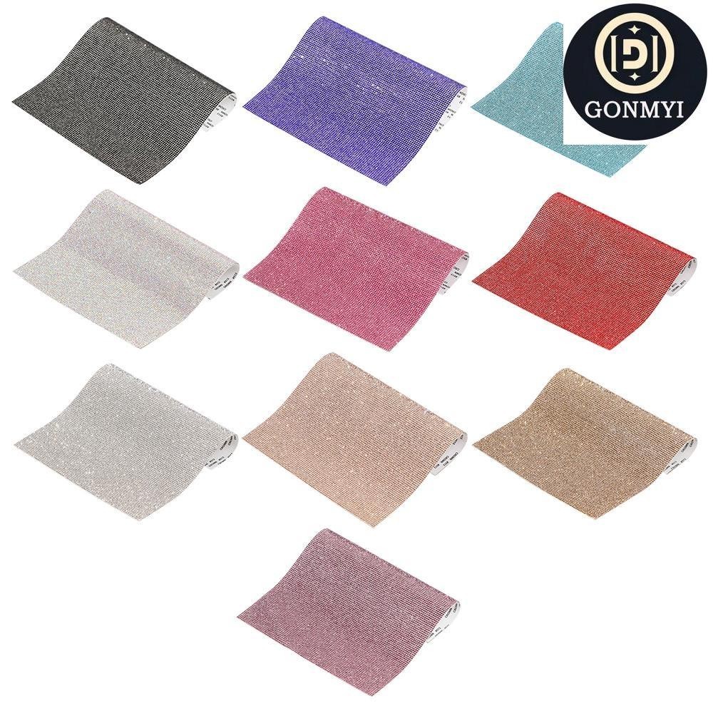 Gonmyi แผ่นกลิตเตอร์ พลอยเทียม DIY สําหรับตกแต่งบ้าน