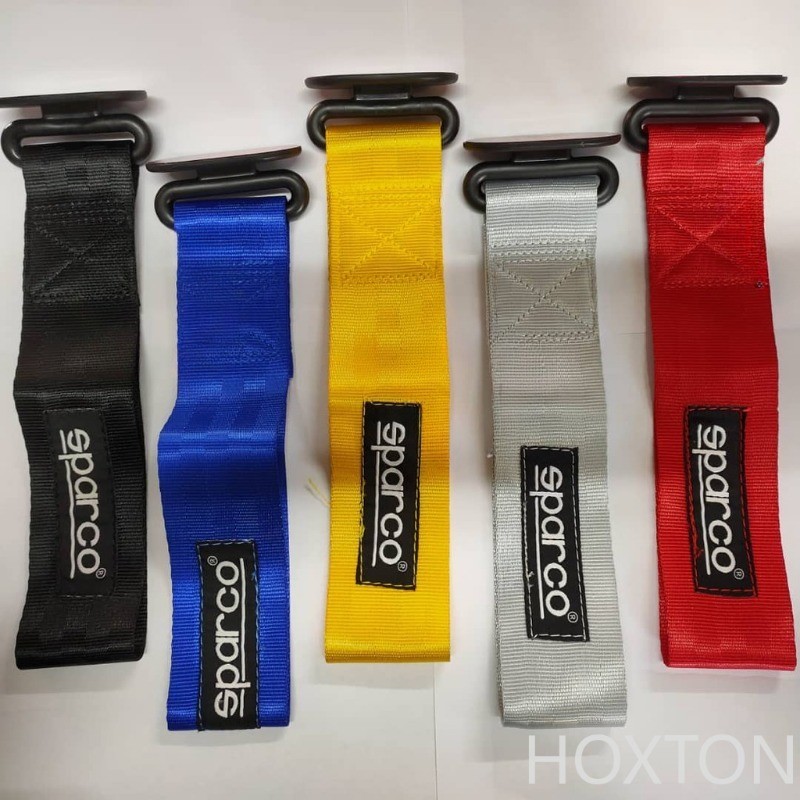 ตะขอลากจูงกันชนหน้า สพาร์โก/สายเข็มขัดลาก