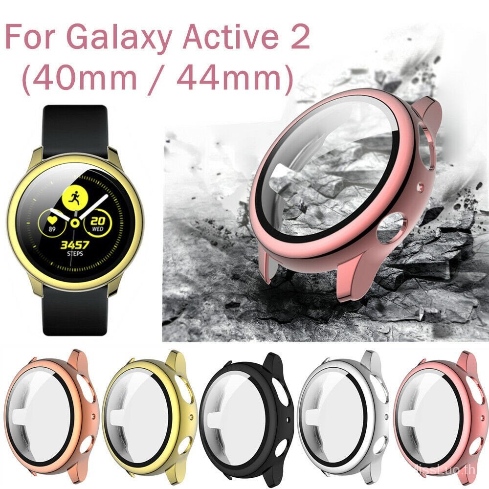 เคส Tpu สําหรับ Samsung Galaxy watch Active 2 44 มม.40 มม.กรณีนาฬิกา Soft Case Full Cover Screen Protector
