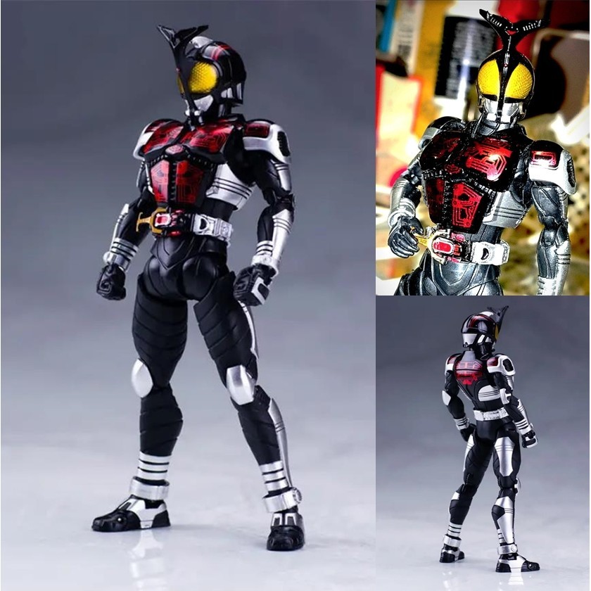 โมเดล Kamen Rider Dark Kabuto Rider Form SHF SHINKOCCHOU SEIHOU 15cm. Masked Rider Action Figure Dar