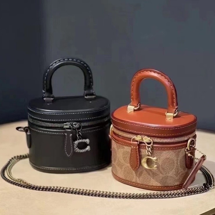 Trail Crossbody 12 CE768 CE769 mini กระเป๋าเครื่องสำอาง Coac h กระเป๋าสะพาย