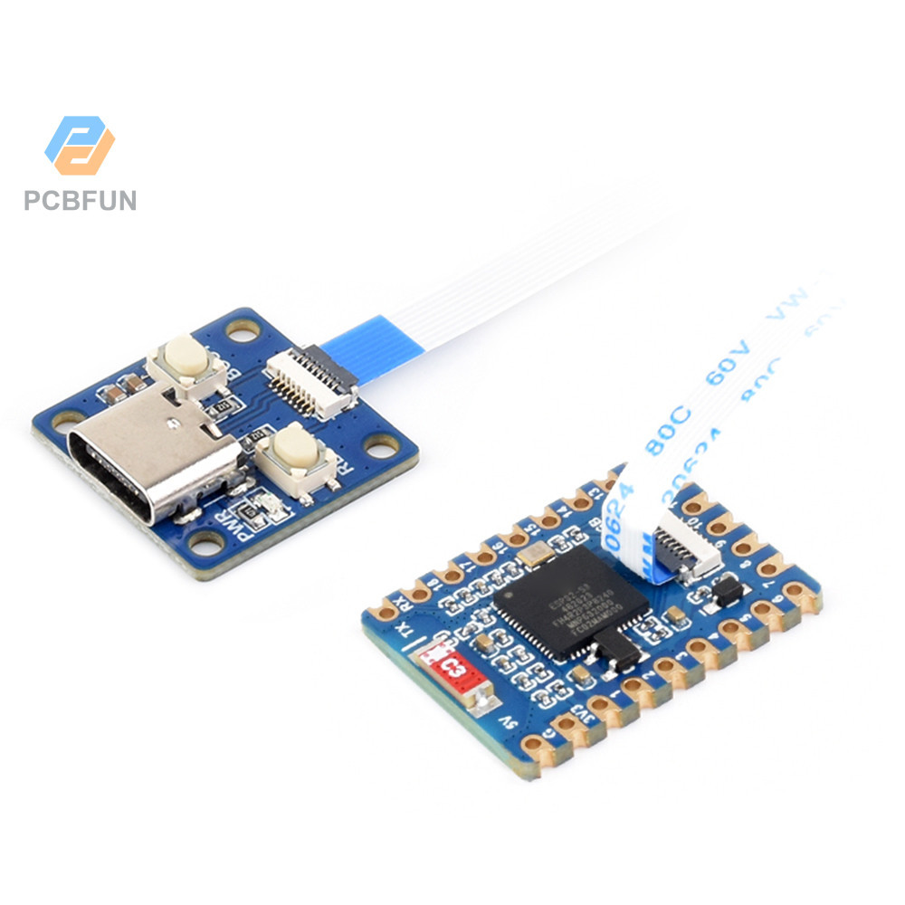Pcbfun ESP32-S3 บอร ์ ดพัฒนาไมโครคอนโทรลเลอร ์ รองรับโมดูลการสื ่ อสารไร ้ สาย WiFi BT Dual-Mode