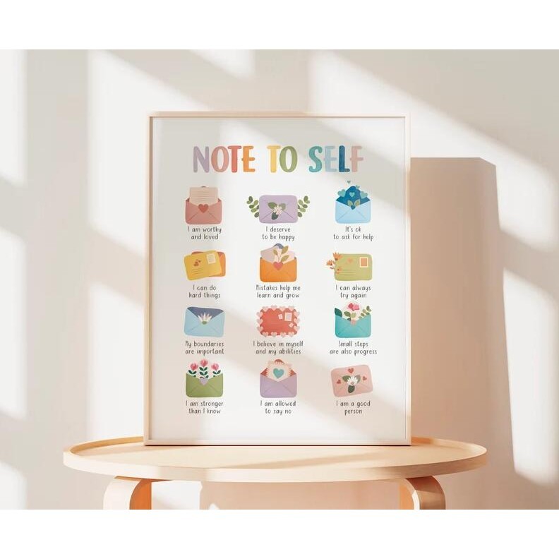 สุขภาพจิต Therapy Office Decor โปสเตอร ์ โรงเรียนนักจิตวิทยาห ้ องเรียนการจัดการ Coping เทคนิคผ ้ าใบภาพวาด