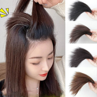 แผ่นวิกผมสังเคราะห์ แฮร์พีช เพิ่มความยาวผม เสริมผมหนา ผมมีวอ…