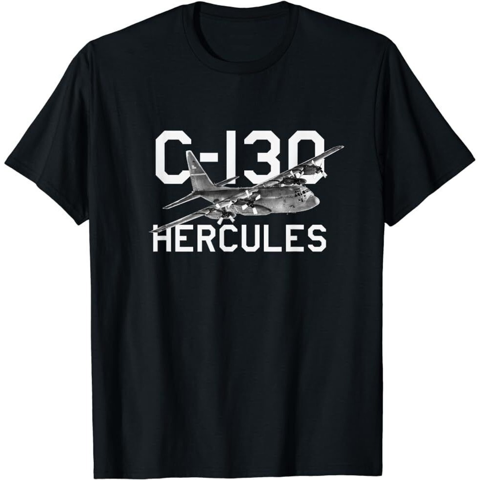 C-130 Hercules เสื้อยืดเครื่องบินทหาร