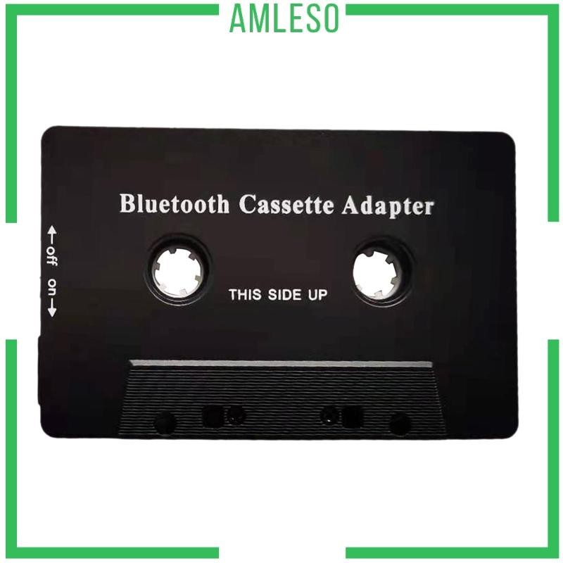 [ Amleso ] Bluetooth Wireless Cassette Bluetooth 5.0 Cassette to AUX Adapter Plug and Play