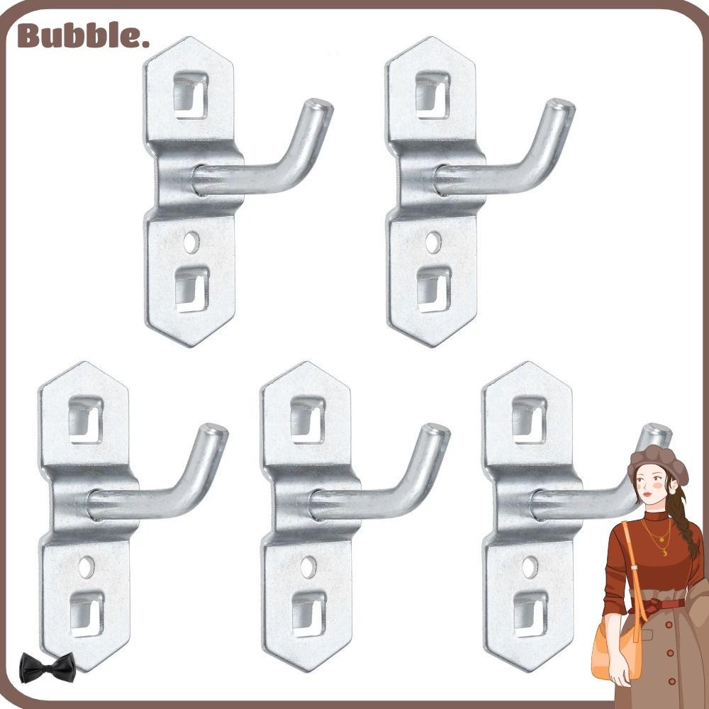 Bubble 1 ชิ้น Hole Board Hook,ชั้นเก็บค้อน/คีมเฉียงแขวน,ทนทานเครื่องมือฮาร์ดแวร์เหล็ก 25/50/75/100/150/200 มิลลิเมตร Pegboard Hook สําหรับ Shop Good ชั้นวาง