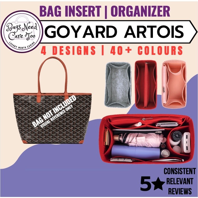 ✉กระเป ๋ าคนรัก | Goyard Artois Tote Bag Organizer กระเป ๋ าด ้ านในใส ่ Organizer
