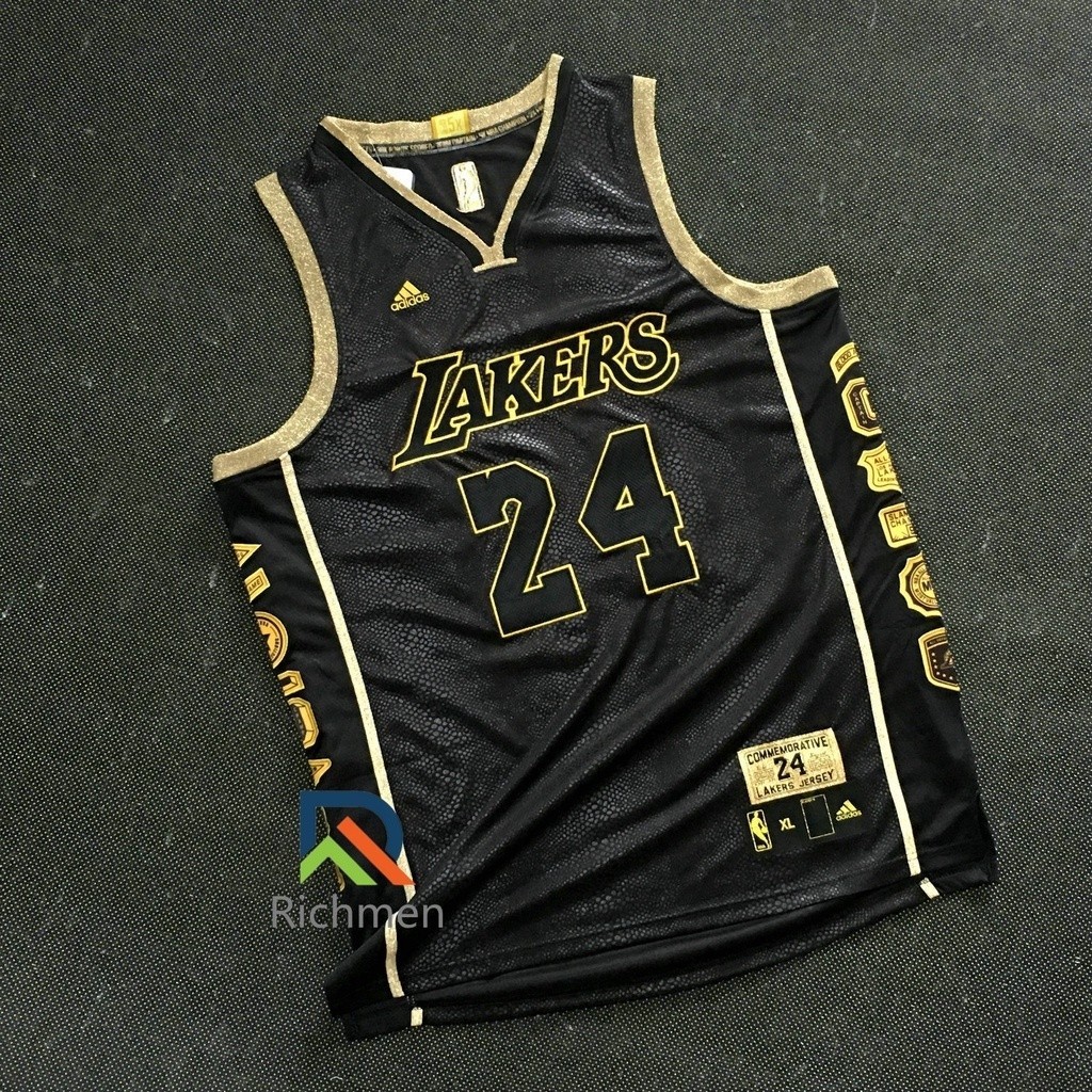 Nba Los Angeles Lakers Men 's Outline #24 Kobe dip Mamba เสื ้ อเจอร ์ ซีย ์ ผลิตภัณฑ ์ มือสองสีดํา9999999999999999999999999999999999999999999999999999999999999999