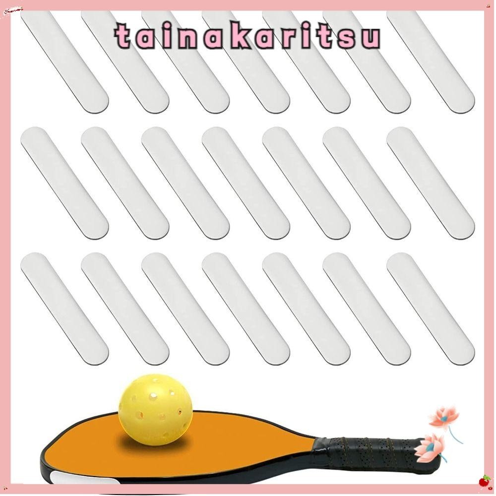 Tainakaritsu 10 ชิ ้ นกอล ์ ฟคลับถ ่ วงน ้ ําหนักตะกั ่ วแผ ่ น , Self-กาวสีดําเงิน Pickleball Lead Tape, Universal Pickleball Paddle เทป
