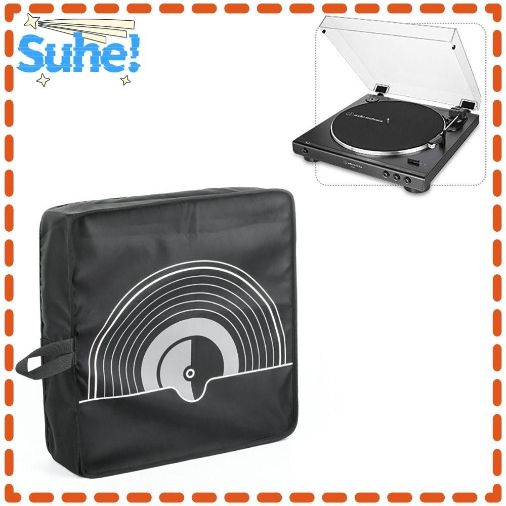 Suhe Record Player Cover, Elastic Antistatic Turntable Dust Cover, เปลี ่ ยนกันน ้ ําทนต ่ อการสึกหรอป ้ องกันสําหรับ Audio-Technica/AT-LP60X/AT-LP60XBT