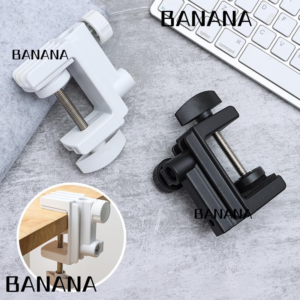 Banana1 Bracket Clamp Universal Mic Stand Fittings Base Hose Desktop Bedside Clamp Tablet Holder