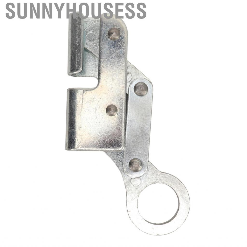 Sunnyhousess Self Locking Rope Grab  Round Hole Galvanized Steel Safety Strong Load Bearing for Cave Exploration