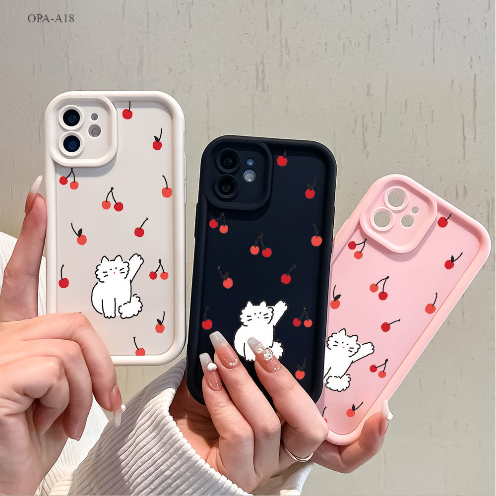 OPPO A18 A17 A38 A31 A15 A16 A3S A58 A54 A94 A57 A7 A5S A12 A9 A16K A78 A74 A76 Reno 10 5 Pro 4G 5G 2020 เคสออปโป้ JT