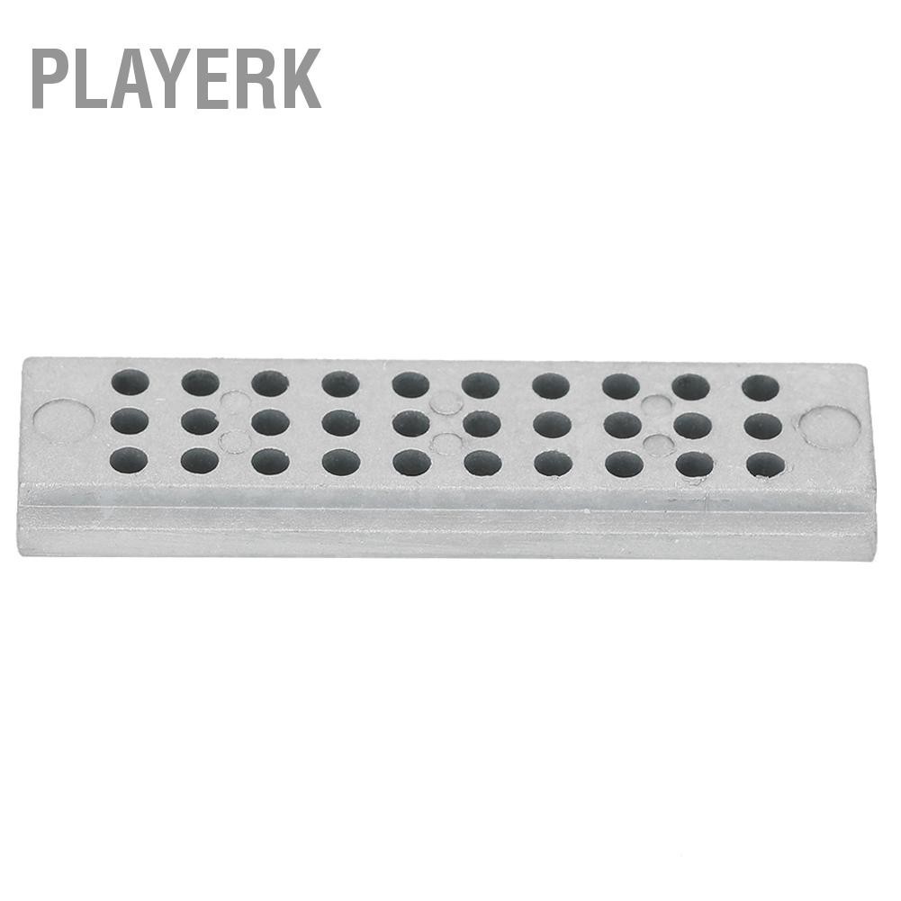 Playerk Professional 30 หลุมเหล็กนาฬิกาโลดโผน Stake ผู้ถือ Punch บล็อกนาฬิกาซ่อมเครื่องมือ