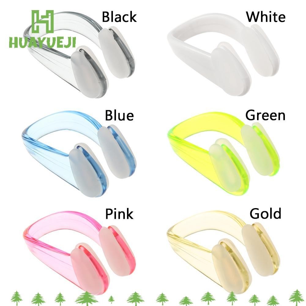 Yueji 4 ชิ ้ นคลิปจมูกว ่ ายน ้ ํา 6 สีซิลิโคนที ่ อุดหูนุ ่ มชุด