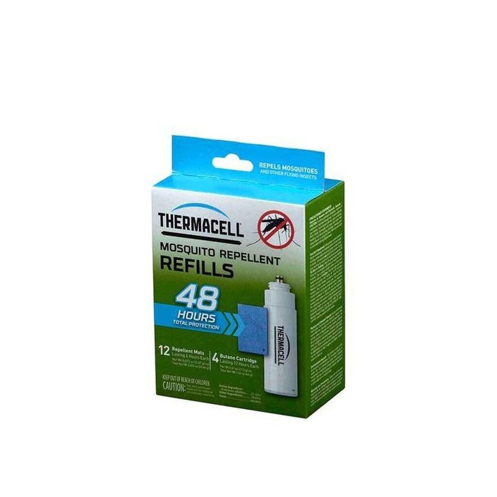 Thermacell Mosquito &amp; Midge Protection Refill (with gas) R-4 แผ่น Refill พร้อมแก็ส สำหรับเครื่องไล่ยุง