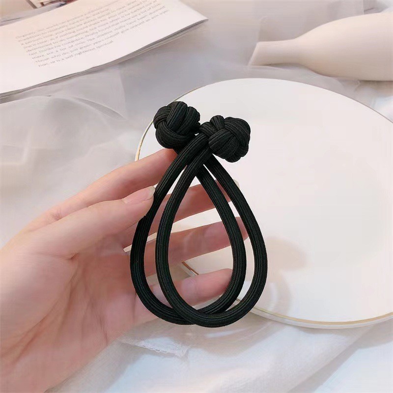 สไตล ์ จีนยืดยางผมวงหัวเชือก Scrunchie ผมผูกอุปกรณ ์ เสริมผม