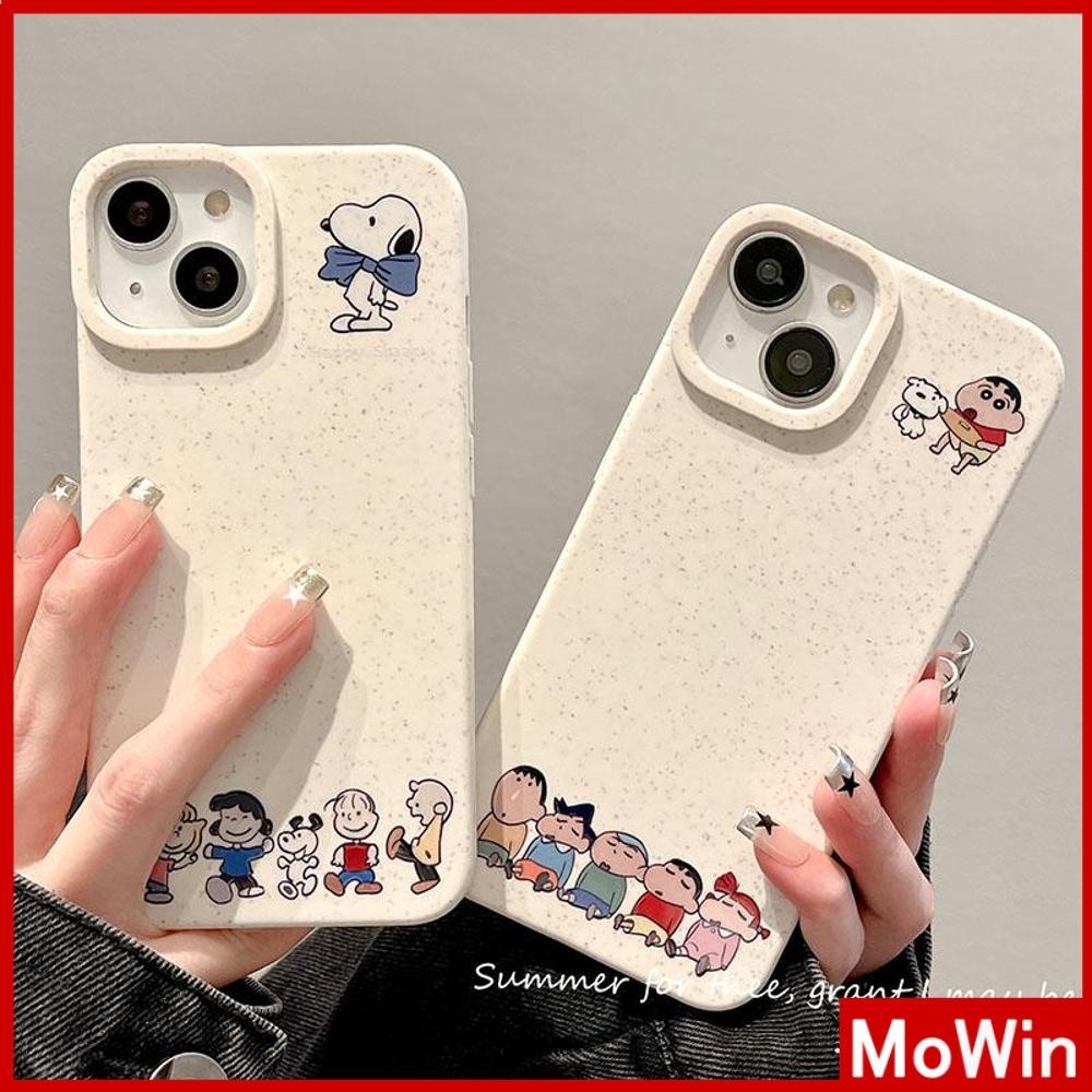 Mowin - เข้ากันได้สำหรับ 15 เคสไอโฟน11 เคส iphone 11 เป็นมิตรกับสิ่งแวดล้อมย่อยสลายได้เคสสีขาวกันกระ