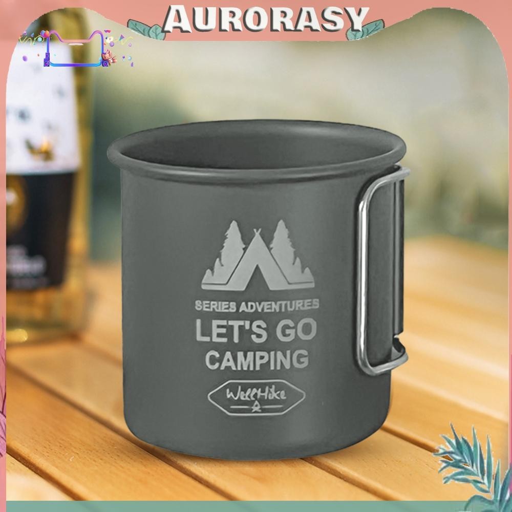 [AS ] 300ml Camping Water Cup อลูมิเนียมอัลลอยด ์ แก ้ วเดินป ่ าสําหรับแบกเป ้ เดินทางเดินป ่ า