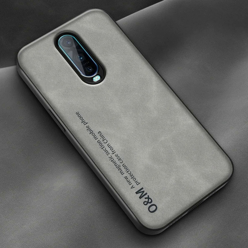 หรูหราแม ่ เหล ็ กหนังสําหรับOPPO R15 R17 RX17 Proซิลิโคนป ้ องกันเคสโทรศัพท ์ สําหรับOPPO R9 R9S R11 R11S F1 Plus