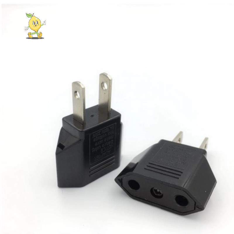 [mozh] Eu Euro Euro Euro Euro Europe to US USA Power Jack Wall Plug Converter Travel Adapter Adaptor