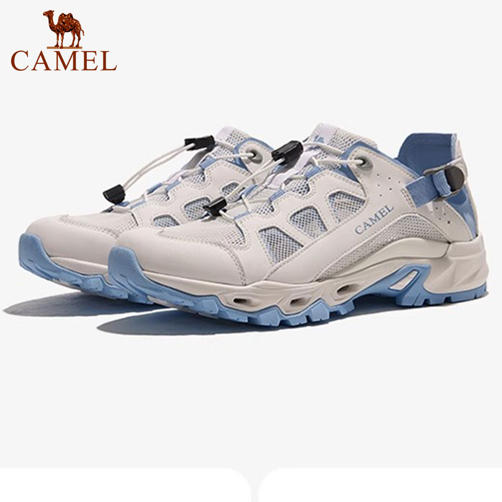Camel Outdoor Water Tracing Summer Breathable Net Light Wading Sports รองเท้าเดินป่าสําหรับผู้ชายและผู้หญิงคู่