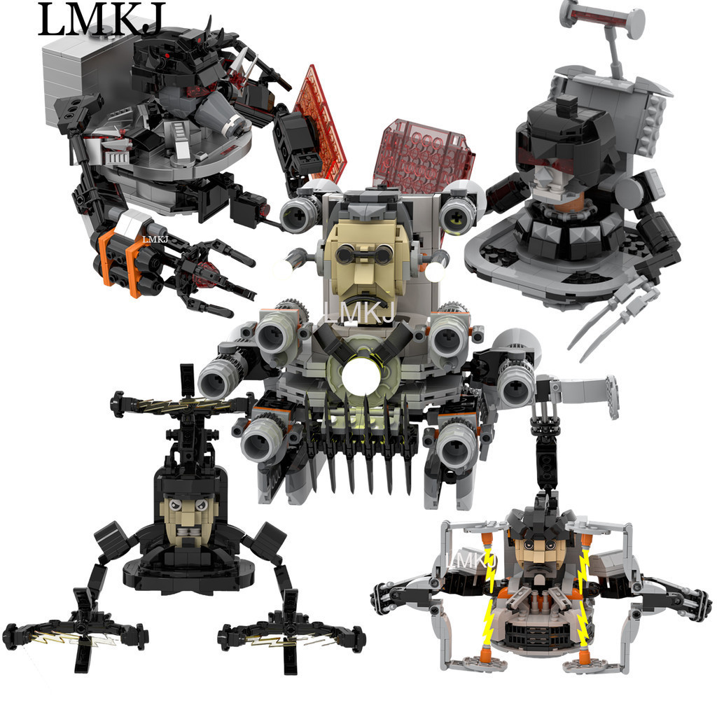 โถส้วม Titan Skibidi UFO Lego Titan King Titan Monitor G-Man Building Blocks ของเล่นในห้องน้ํา