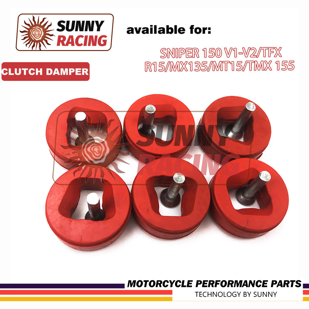 ยางย้ำคลัช SNIPER150 V1-V2/TFX/R15/MX135/R15/MT15/TMX155 Clutch Damper HEAVY DUTY
